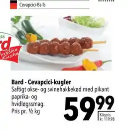 Citti Bard - Cevapcici-kugler, DKK 59.99 tilbud