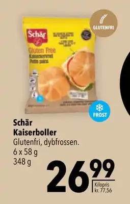 Citti Schär Kaiserboller, DKK 26.99 tilbud