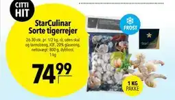 Citti StarCulinar Sorte tigerrejer, DKK 74.99 tilbud