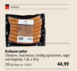 Citti Krakauer pølse, DKK 44.99 tilbud