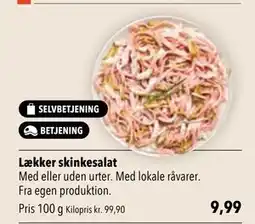 Citti Lækker skinkesalat, DKK 9.99 tilbud