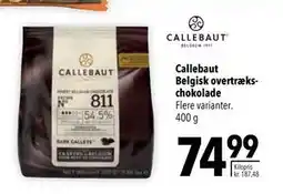 Citti Callebaut Belgisk overtrækschokolade, DKK 74.99 tilbud