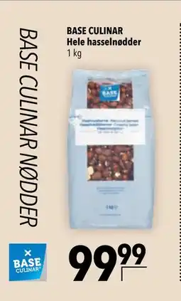 Citti BASE CULINAR Hele hasselnødder, DKK 99.99 tilbud