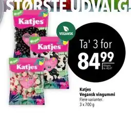 Citti Katjes Vegansk vingummi, DKK 84.99 tilbud