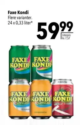 Citti Faxe Kondi, DKK 59.99 tilbud