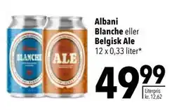 Citti Albani Blanche eller Belgisk Ale, DKK 49.99 tilbud