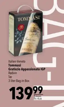 Citti Tommasi Graticcio Appassionato IGP, DKK 139.99 tilbud
