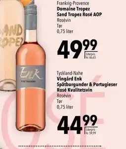 Citti Vingård Enk Spätburgunder & Portugieser Rosé Kvalitetsvin, DKK 44.99 tilbud