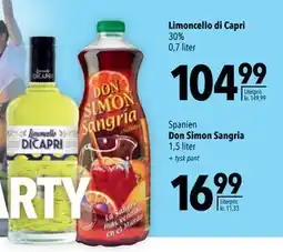Citti Limoncello di Capri, DKK 104.99 tilbud
