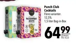 Citti Punch Club Cocktails, DKK 64.99 tilbud