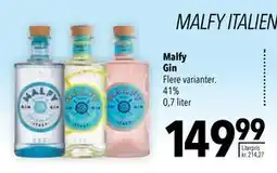 Citti Malfy Gin, DKK 149.99 tilbud