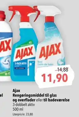 Citti Ajax Rengøringsmiddel til glas og overflader eller til badeværelse, DKK 11.9 tilbud