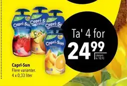Citti Capri-Sun, DKK 24.99 tilbud