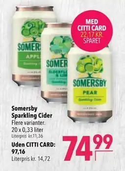 Citti Somersby Sparkling Cider, DKK 97.16, Medlemspris tilbud