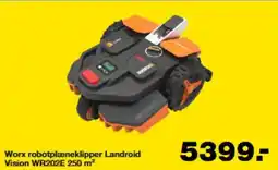 Bauhaus Worx robotplæneklipper Landroid Vision WR202E 250 m² tilbud