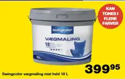 Bauhaus Swingcolor vægmaling mat hvid tilbud