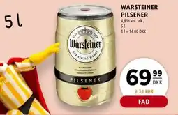 Scandinavian Park WARSTEINER PILSENER, DKK 69.99 tilbud