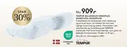 SENG TEMPUR MILLENNIUM / ERGOPLUS SMARTCOOL HOVEDPUDE, DKK 909 tilbud