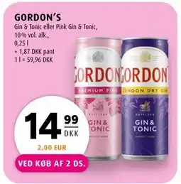 Scandinavian Park GORDON’S, DKK 14.99 tilbud