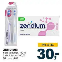 Let-Køb ZENDIUM, DKK 30 tilbud