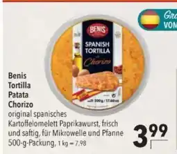 Citti Benis Tortilla Patata Chorizo tilbud