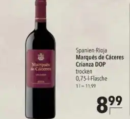 Citti Spanien-Rioja Marqués de Cáceres Crianza DOP tilbud
