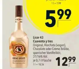 Citti Licor 43 Cuarenta y tres tilbud