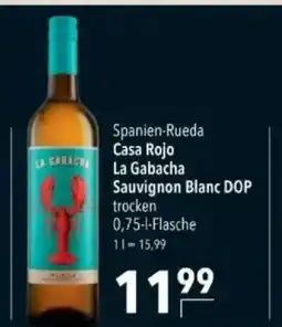 Citti Spanien-Rueda Casa Rojo La Gabacha Sauvignon Blanc DOP tilbud