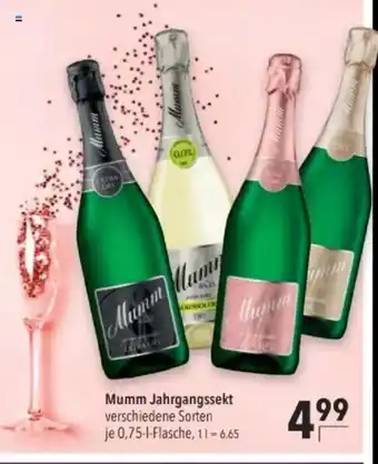 Citti Mumm Jahrgangssekt tilbud