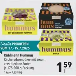 Citti Kühlmann Hummus tilbud