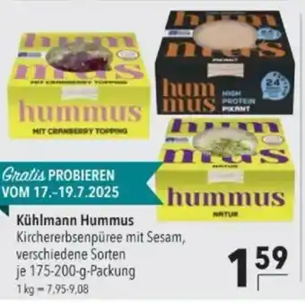 Citti Kühlmann Hummus tilbud