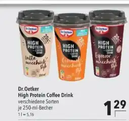 Citti Dr.Oetker High Protein Coffee Drink tilbud