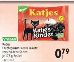 Citti Katjes Fruchtgummis oder Lakritz verschiedene Sorten tilbud