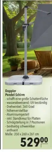 Citti Doppler Pendel-Schirm tilbud