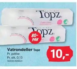 BigDollar Vatrondeller Topz tilbud