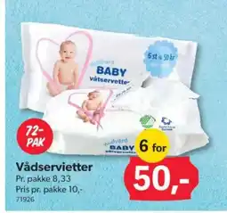 BigDollar Vådservietter tilbud