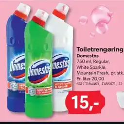 BigDollar Toiletrengøring Domestos tilbud