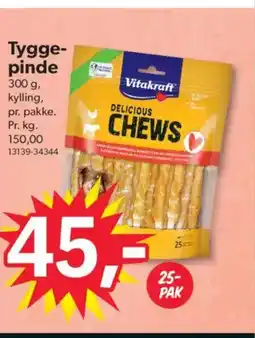 BigDollar Tygge- pinde tilbud