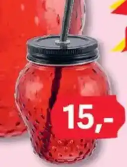 BigDollar Krus med sugerør tilbud