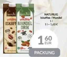Nielsen's Discount NATURLIG Iskaffee/Mandel tilbud