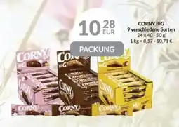 Nielsen's Discount CORNY BIG 9 verschiedene Sorten tilbud