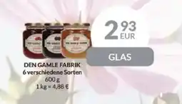 Nielsen's Discount DEN GAMLE FABRIK 6 verschiedene Sorten tilbud