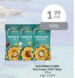 Nielsen's Discount DON ENRICO CHIPS Sour Cream/Chili/Natur tilbud