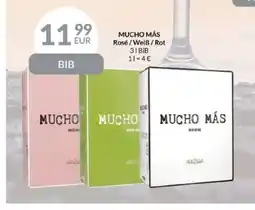 Nielsen's Discount MUCHO MÁS Rosé/Weiß/Rot 31 BIB 11=4€ tilbud