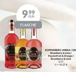 Nielsen's Discount KOPPARBERG VODKA/GIN Strawberry & Lime/ Passionfruit & Orange/ Strawberry & Lime tilbud