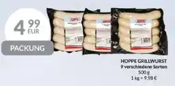 Nielsen's Discount HOPPE GRILLWURST 9 verschiedene Sorten tilbud