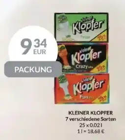 Nielsen's Discount KLEINER KLOPFER 7 verschiedene Sorten tilbud