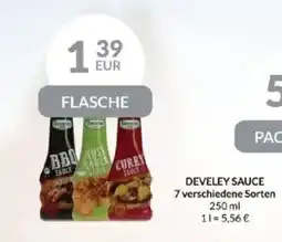 Nielsen's Discount DEVELEY SAUCE 7 verschiedene Sorten tilbud