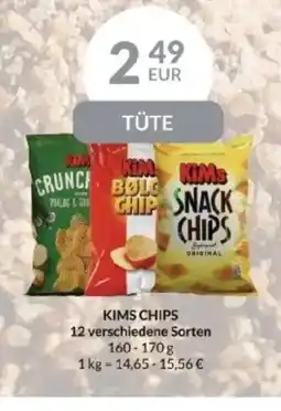 Nielsen's Discount KIMS CHIPS 12 verschiedene Sorten tilbud