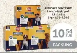 Nielsen's Discount PEDIGREE DENTASTIX klein/mittel/groß tilbud